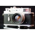 Russian Zorki 4 35mm Rangefinder Camera with a Jupiter 8 50mm F2 lens **Good Condition**