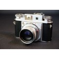 Voigtlander Prominent II 35mm Rangefinder Camera with a Ultron 50mm F2 Lens  **Excellent Condition**