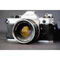 Canon AE1 Program 35mm SLR Camera with Canon FD 50mm F1.8 Lens  **Excellent Condition**