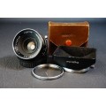 Minolta W Rokkor QE 35mm F4 Lens With Original Hood in Minolta MD SR Mount  **Excellent Condition**