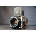 Bronica S2 6x6 Medium Format SLR Film Camera with 75mm F2.8 and 200mm F3.5 Lens **Good Condition**