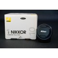 Nikon 1 NIKKOR 10mm f/2.8 Lens For J1 J2 J3 J4 J5 Mount   **Excellent Condition**