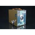 Art Deco Teal Kodak Beau Brownie Camera Walter Dorwin Teague Design No. 2A **Rare and Collectable**