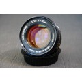 Minolta MD Rokkor 50mm F1.4 Lens in Minolta MD Mount  **Great Condition**