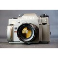 ** 50 Year Special Edition** Zenit 122 35mm SLR Film Camera with Asahi 55mm F2 Lens  **Excellent**