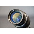 Olympus Auto-Macro MC 135mm F4.5 Lens with Variable Extension Tube OM Mount **Excellent Condition**