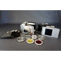 Plaubel Makina IIIR 120 Rangefinder Camera with Anticomar 100mm F2.9 Lens, 6x6 and 6x9 Film Backs