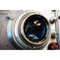Plaubel Makina IIIR 120 Rangefinder Camera with Anticomar 100mm F2.9 Lens, 6x6 and 6x9 Film Backs