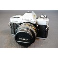 Minolta X300 35mm SLR Film Camera with Minolta MD 50mm F2 Lens  **Excellent Condition**
