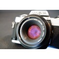 Minolta X300 35mm SLR Film Camera with Minolta MD 50mm F2 Lens  **Excellent Condition**
