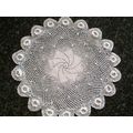 Three fine antique Irish crochet doilies