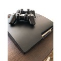 ***Selling as non-functional*** SONY PS3 MODEL CECH-2004B and two ORIGINAL SONY PS3 WIRELESS CONTROL