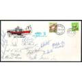 RSA - 1978   SOUTH AFRICA/JAPAN Cover from S.A. AGULHAS signed by crew PAQUEBOT cancel