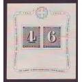 SWITZERLAND - 1943 Anniversary of Swiss Stamps imperforated minisheet *LMM*