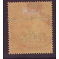 Cape of Good Hope -  1878  QV  REVENUE  One Pound brown on orange Wmk Crown CC(Perf. 14) BF104