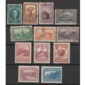 BULGARIA - Early Issues Part sets mint and used (42 stamps)