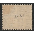 GB - Postage Due 1937 4d Dark grey-green  SG D31 *MM*