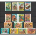 USSR -  1991 Folk Festival and Pinting Issues Complete sets **UM**