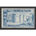 ITALY -  1952  Milan Fair  60 lire Light blue  **MNH**