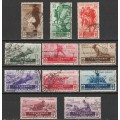 ITALY -  1934 Military Medal Issue Complete set  VF USED