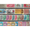 BULKLOT SALE  - DDR  250 stamps  Part sets and commemorative issues  VF USED