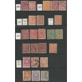 BULGARIA - 1885/1921 Postage Due Issues. Excellent range of scarce early issues.