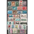 BULGARIA - Early Issues Part sets mint and used (42 stamps)