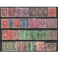 AUSTRALIA - Nice used selection of early issues. (49 stamps)