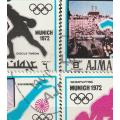 Thematic - OLYMPIC GAMES Issues   Munich and Sapporo 1972 (45 stamps)