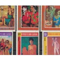 Thematic - PAINTINGS Issues   Very nice selection (38 stamps)