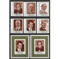 Thematic - FAMOUS PEOPLE Issues   Nice range including minisheets (19 stamps and 2 minisheets)