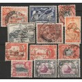 Kenya Uganda & Tanganyika - Very nice postmarks selection