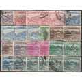 PAKISTAN - Very nice range of early used issues including overprints.
