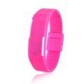 Fashion Waterproof Silicone Bracelet Watch with LED Display