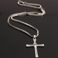 The Fast and The Furious Dominic Toretto's Cross Pendant Chain Necklace