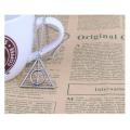Harry Potter and The Deathly Hallows Triangle Necklace Chain Pendant