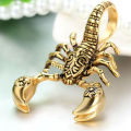 Vintage Gold Scorpion Necklace