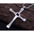 The FAST and The FURIOUS Dominic Toretto's Cross Pendant Chain Necklace