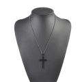 Stainless Steel Black Cross Necklace - Great Shipping deal