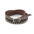 Genuine Leather Rivet Stud Bracelet