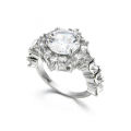 Elegant 925 Silver Sapphire Ring