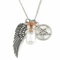 Supernatural Protection Angel Wing Salt Necklace