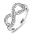 Silver Infinity Ring