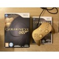 GoldenEye 007 Wii Limited Edition with gold Classic Controller Pro - Complete in box