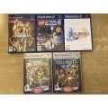 Lot of 5 PlayStation 2 games all complete