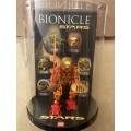 LEGO Bionicle Stars Tahu store display unit with gold parts