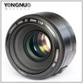Yongnuo YN50mm F/1.8 AF/MF Standard Prime Lens for Canon EOS Rebel Camera