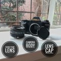 Canon T50 SLR Vintage Camera + 50mm Prime Lens