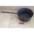 vintage copper pot pan