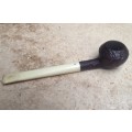 rare Dunhill Shell Briar pipe , ivory